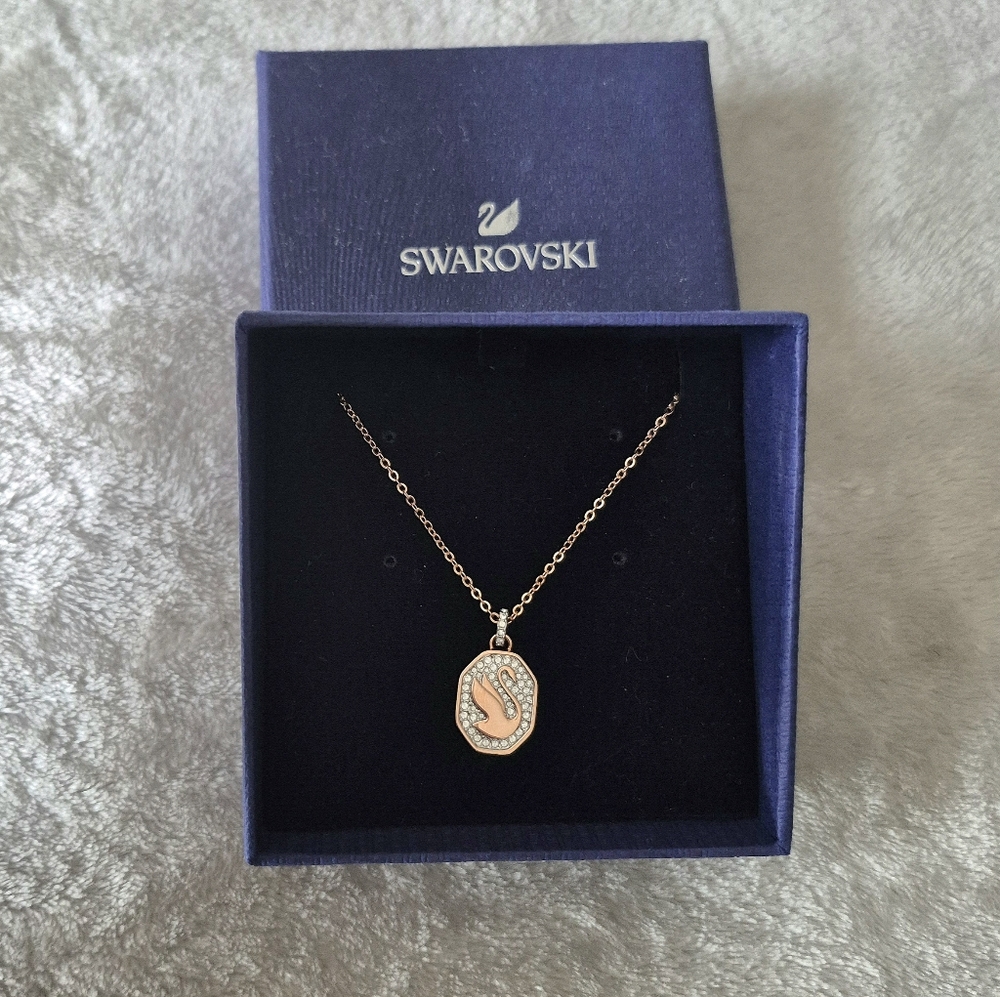 Swarovski Swan Necklace - Picture 6 of 12